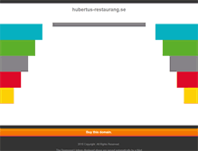 Tablet Screenshot of hubertus-restaurang.se